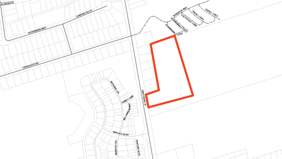 Map showing property boundaries on Grey Road 19