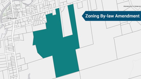 Map view of Kadwell/Crouch project area.