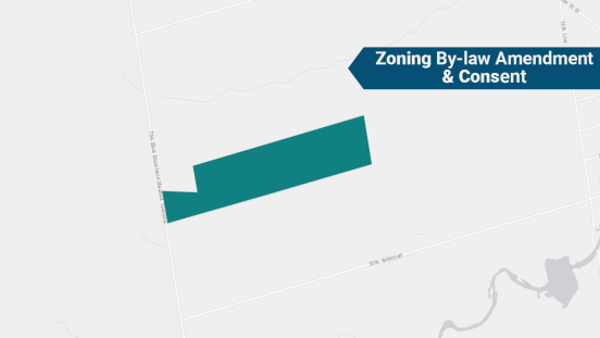 Map view of Botden project area